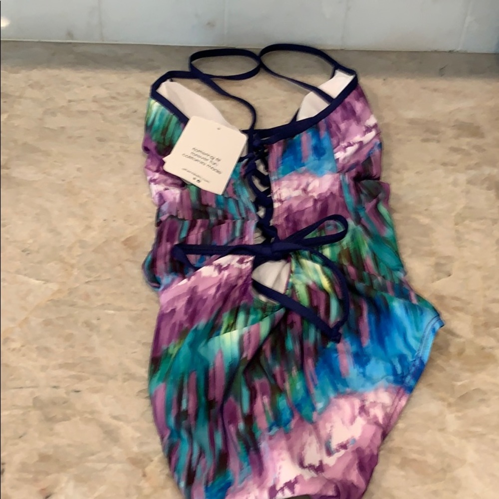 NWT ATHENA Strappy One Piece‎ bathing suit. - Picture 2 of 3